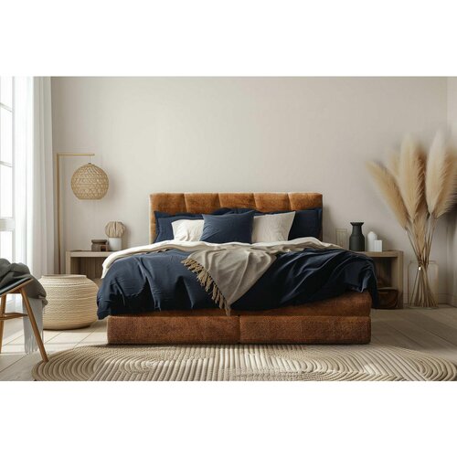 Esposa BOXSPRING POSTELJA 160 cm x 200 cm , tekstil siva Slike