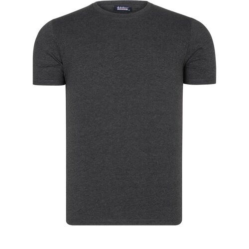 Dewberry T8569 BIKE COLLAR MENS T-SHIRT-FLAT ANTHRACITE Cijene