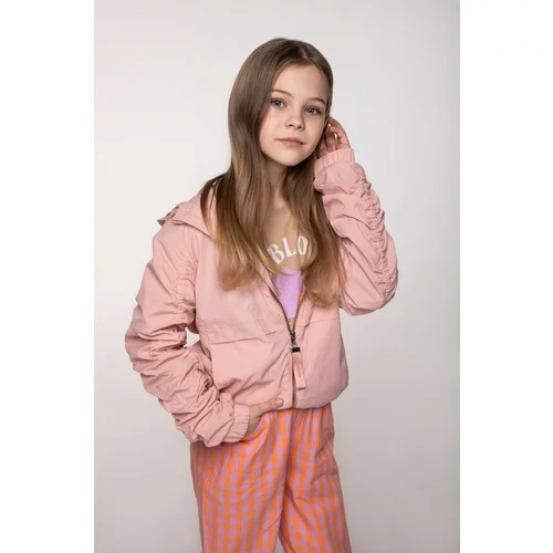 Coccodrillo Otroška jakna roza barva