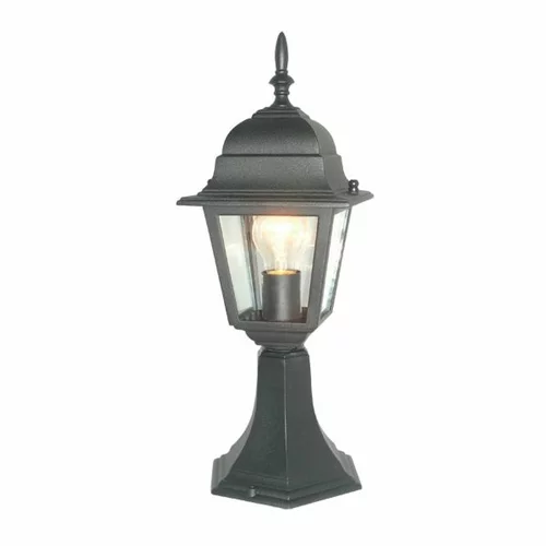 Ferotehna vanjska stajaća svjetiljka lanterna (60 w, crne boje, d x š x v: 200 x 145 x 410 mm)