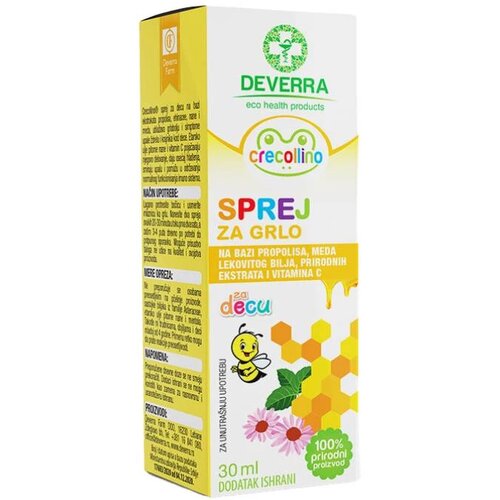 Deverrafarm sprej za grlo sa propolisom crecollino, 30ml Cene