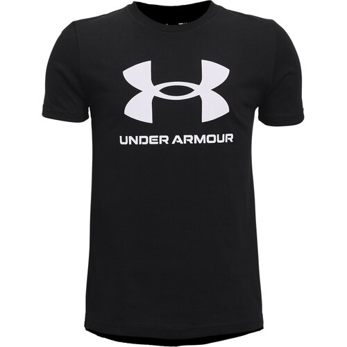 Under Armour sportstyle logo ss, majica za dečake, crna 1363282 Cene
