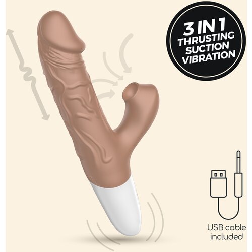 Crushious THRUSTING REALISTIC VIBRATOR EL MATADOR Cene