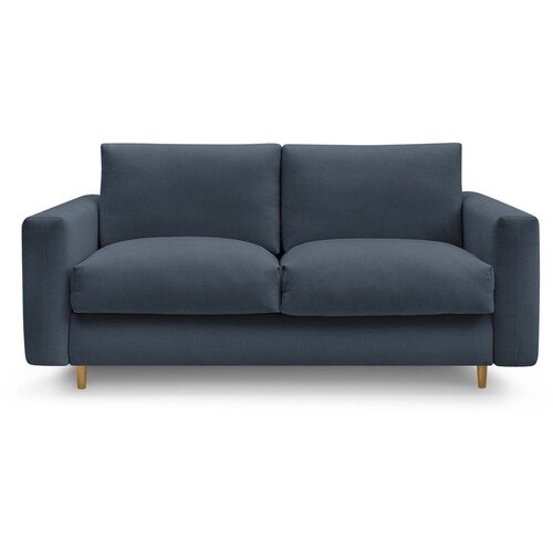 Bobochic Paris Tamno plava sofa za spavanje/sklopiva 220 cm Cocoone – Cene