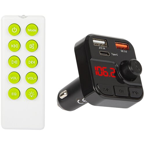 Blow Bluetooth 5.0 avto FM oddajnik MP3 2x USB 3.0 12-24V microSD + daljinec, (20373075) Cene