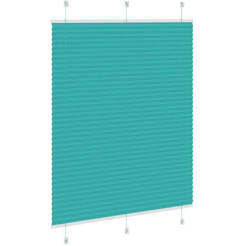 Plisirana zavjesa petrolej zelena 110x150 cm &amp;Scaron;irina tkanine 109,4 cm Poliester Slike