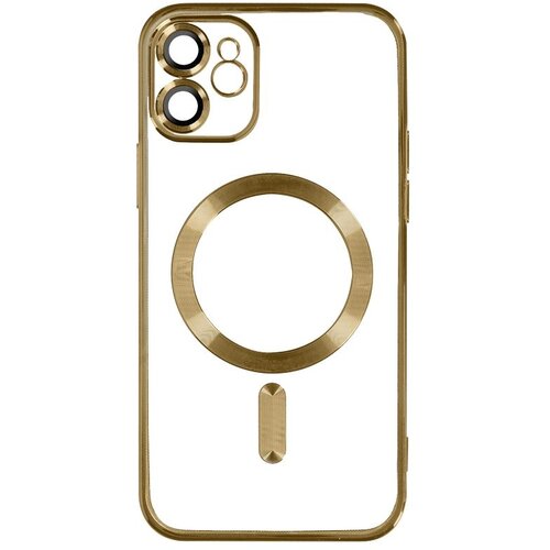Maska silikonska Magsafe za Iphone 11/ zlatna Slike