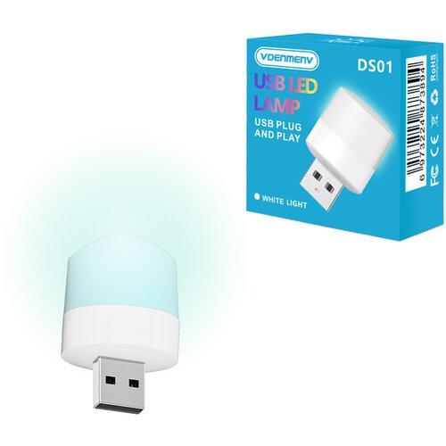 Denmen USB svetilka hladno bela 5V 1W Slike