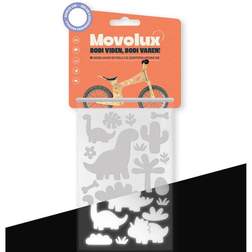 Movolux visoko odsevne nalepke Power in Nature, bele Cene