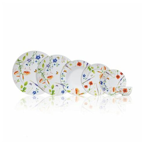 Royal Elisabeth Butterfly collection porcelanski set za ručavanje za 6 osoba Cene