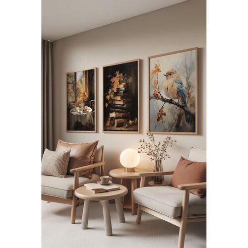 WALLXPERT Č-300875 - 3040 set dekorativnih slika u vi&scaron;e boja (3 komada) Cene