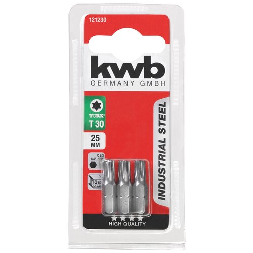 KWB Bit za bušilicu 3 bits 25 mm Torx 30 indus. SB Cene