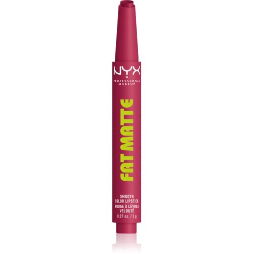 NYX Professional Makeup Fat Matte ruž za usne 12 blush blanket Slike