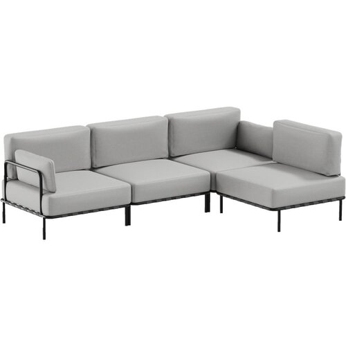 Sit Sit Svetlo siv vrtni modularni kavč 234 cm Salve – Cene