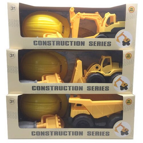  Construction Vehicle with Helmet + Accessories Cene