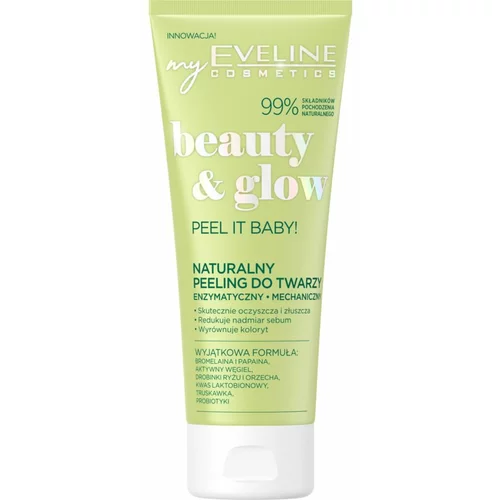 Eveline Cosmetics Beauty & Glow Peel It Baby! encimski piling 2 v 1 75 ml