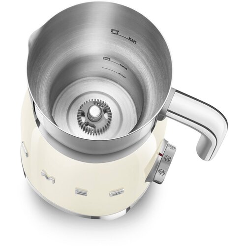 Smeg 50-ih let Retro bež metlica za stepanje mleka, 1,5 l Slike