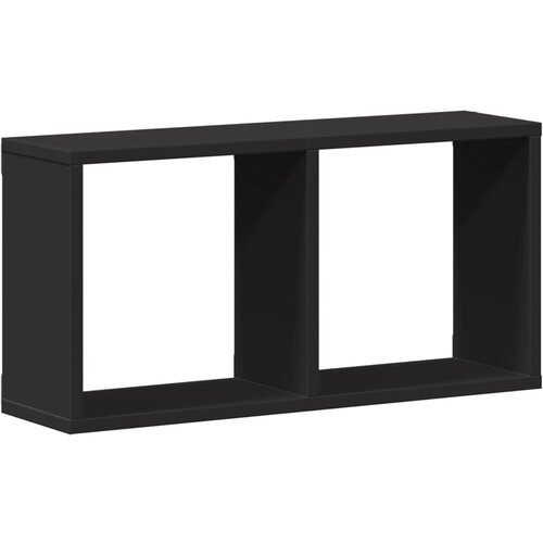 Maison Chic Stenska omarica - Zidna omarica 60x16x30 cm črna inženirski les iu965, (22062751) Cene