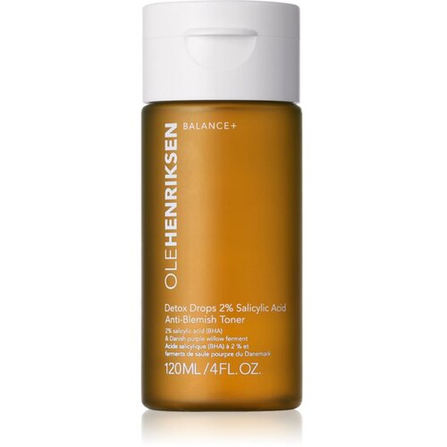 OLEHENRIKSEN Balance+ Detox Drops 2% Salicylic Acid Toner tonik za lice sa salicilnom kiselinom 120 ml Slike