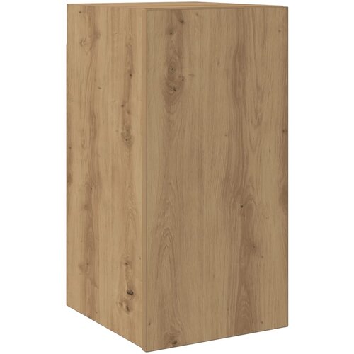 Maison Chic TV omarica - TV stojalo - Televizijska omarica artisan hrast 30,5x30x60 cm inženirski les, (21701155) Slike