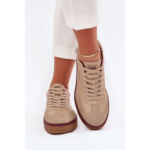 Daniel Lopez Just Dare BIG STAR SHOES Women's Leather Sneakers Big Star By Daniel Lopez Cene