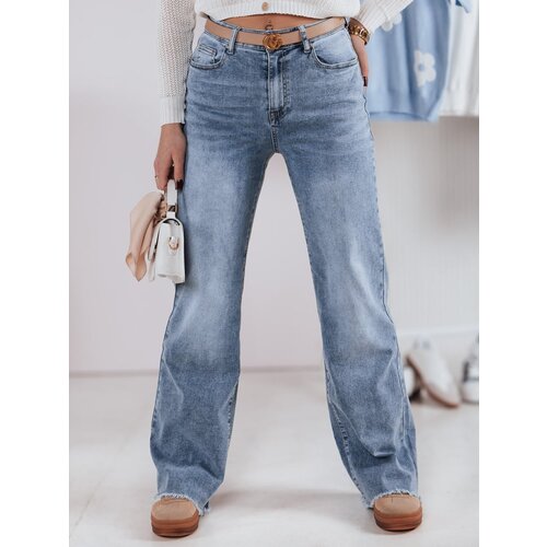 DStreet spodnie damskie jeansowe wide leg BLUEFLEX Cene