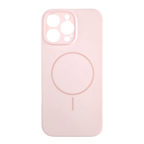 Silikonska maska Magsafe LUX Iphone 16 PRO PUDER ROZE Slike