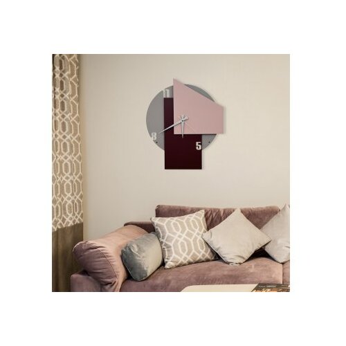 WALLXPERT dekorativni metalni zidni sat ecir 1 multicolor Cene