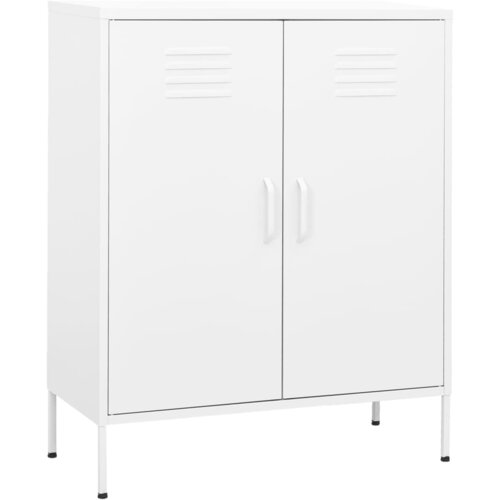 Furnova Omara za shranjevanje bela 80x35x101,5 cm jeklo, (21954178) Slike
