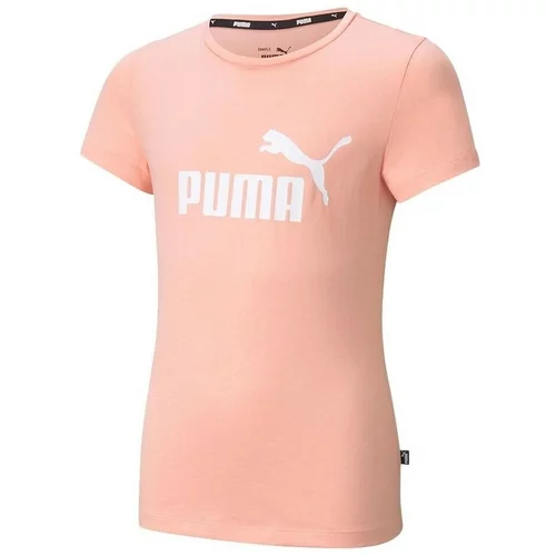 Puma Ess Logo Tee Ružičasta