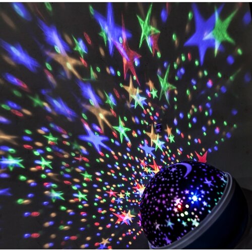 Solight 1V220 - LED božićni projektor USB 4xAAA Slike