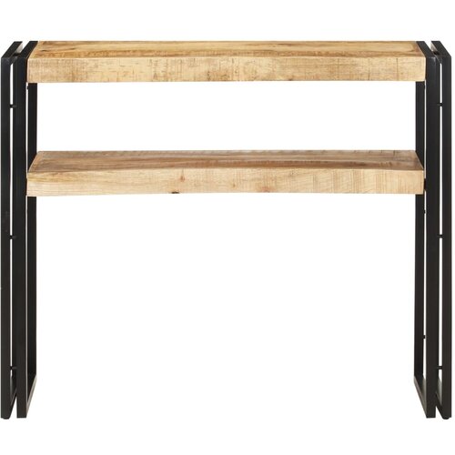 Maison Chic konzolna miza - miza ob steni 90x30x75 cm robusten mangov les, (21786623) Cene