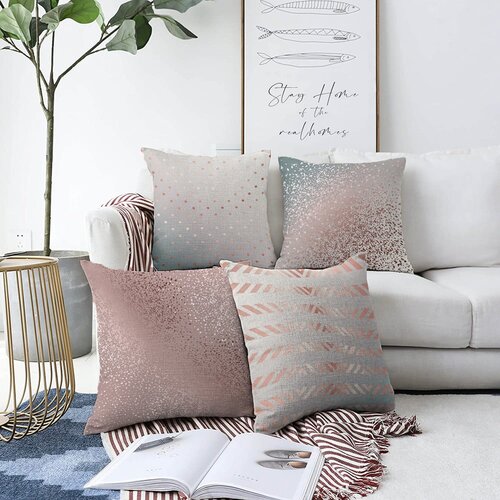 Minimalist Cushion Covers set od 4 jastučnice Glitters, 55 x 55 cm Cijene