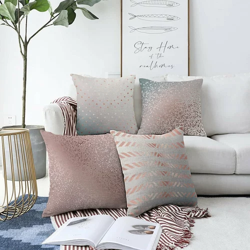 Minimalist Cushion Covers set od 4 jastučnice Glitters, 55 x 55 cm