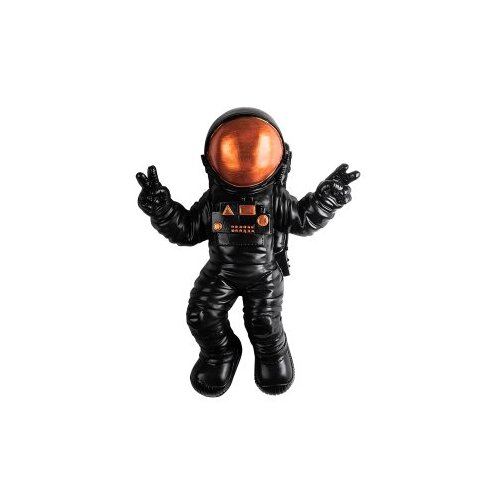 Wallity Zidna dekoracija Cosmonaut 3, 35cmx47cmx10cm, Crna Slike