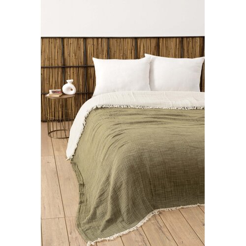 Aberto Design Prekrivač za bračni krevet 170x250cm Maslinastozelena Cijene