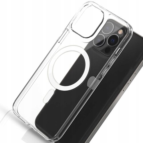 HURTEL CLEAR MAGNETIC CASE ETUI OBUDOWA Z MAGSAFE DO IPHONE 14 PLUS PRZEZROCZYSTY, (21899525) Cene