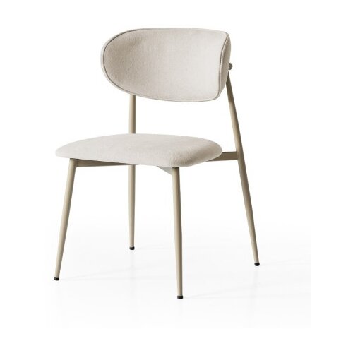 Art Invest Trpezarijska stolica Laila Bež / Kapućino metalne noge 480x520x850mm ( 775-468 ) Cene