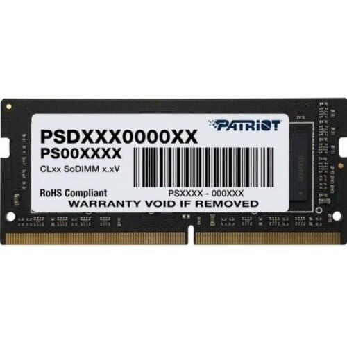 Patriot Signature Line 4GB DDR4-2666 SODIMM PC4-21300 CL19, 1.2V Cene