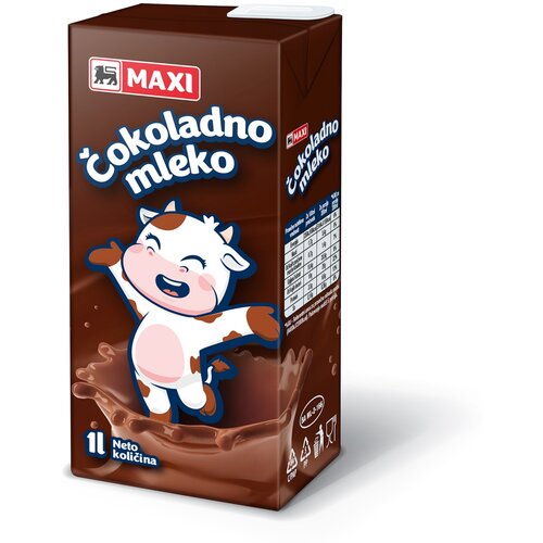 Maxi Cokoladno mleko 1l Cene
