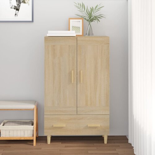 vidaXL Visoka omarica sonoma hrast 70x31x115 cm inženirski les Cene