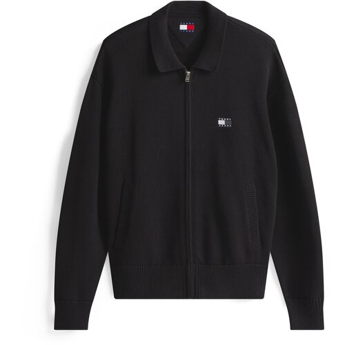 Tommy Jeans Pletena jopa črna Slike