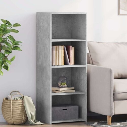  Visoka komoda boja betona 45 x 41 x 124 cm konstruirano drvo Cijene