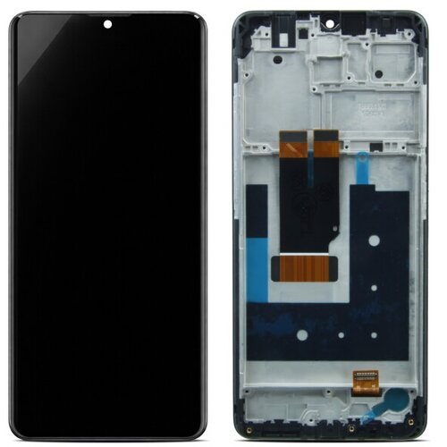 Oppo Steklo in LCD zaslon za Nokia 2.4, originalno (OEM), črno Slike