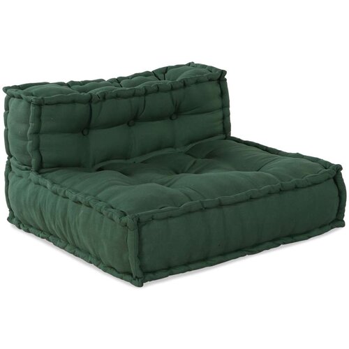  Modularni poufi 4 kosi, zelena tkanina, (22045883) Cene