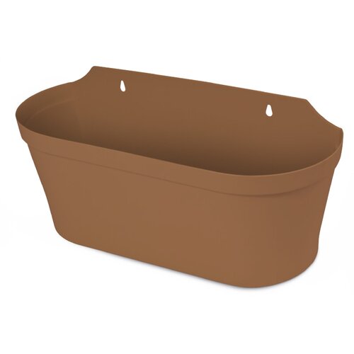 MELROSE stensko korito (rjava, 39 x 15 x 14 cm) Slike