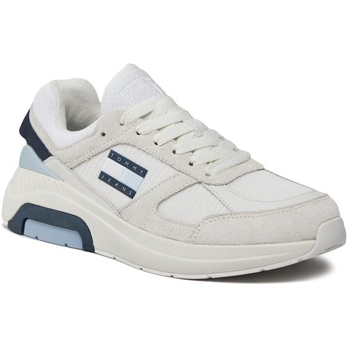 Tommy Jeans Superge Tjw Runner Combined EN0EN02512 Ecru / Breezy Blue YBL Cene