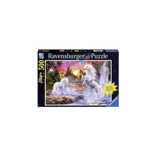 Ravensburger puzzle (slagalice)- jednorog na reci RA14873 Cene
