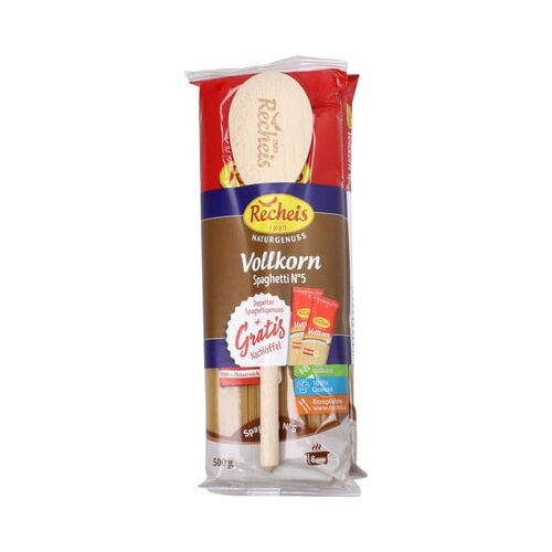 Recheis &amp;Scaron;pageti - varčni paket - Polnozrnata žita - 2 x 500 g Slike