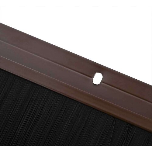  Držač četke za vrata 6 pcs Smeđa 100 cm Aluminijski legura Slike